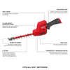 Milwaukee M12 FUEL™ 8” Hedge Trimmer (8)