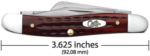 Case  Next Pocket Worn® Old Red Bone Corn Cob Jig Medium Stockman