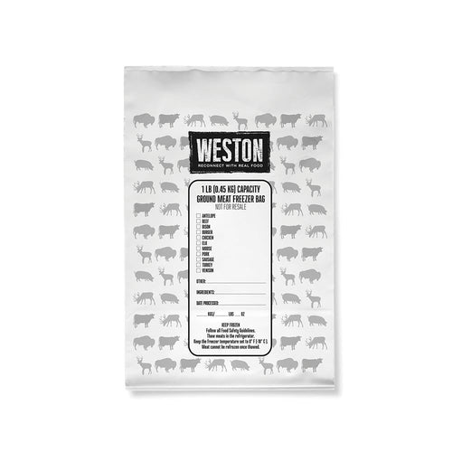 Weston® Meat Freezer Bags, 1lb, 100 Count (8 X 50')