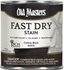 Old Masters 62616 1/2 Pint Rich Tone Fast Dry Stain Carbon Black (1/2 Pint, Carbon Black)