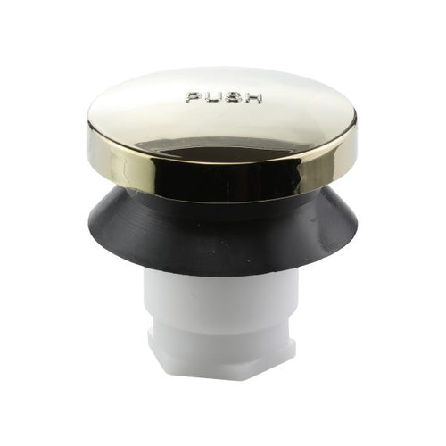 Danco Touch-Toe Bathtub Drain Stopper in Polished Brass 2 (2)