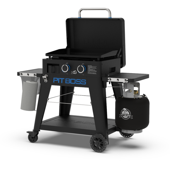 Pit Boss 2-Burner Ultimate Lift-Off Griddle, Black (Black)