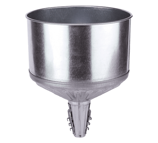 Lubrimatic 8 Quart Galvanized Steel Lock-On Tractor Funnel