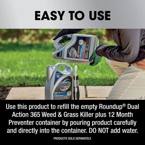 Roundup® Roundup Dual Action 365 Weed & Grass Killer Plus 12 Month Preventer Refill