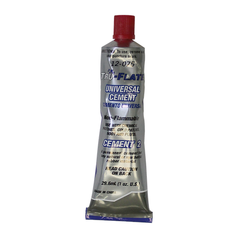 Tru-flate Universal Tire Repair Cement 1 oz. (1 oz.)