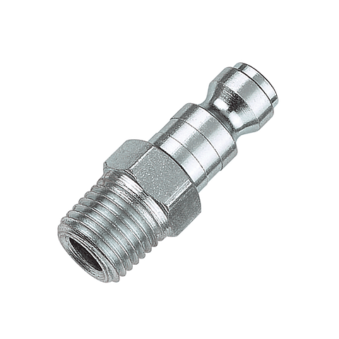 Tru-flate 3/8 T Design x 1/4 MNPT Steel Plug