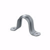 Jones Stephens IPS Pipe Strap, Two-Hole, Galvanized