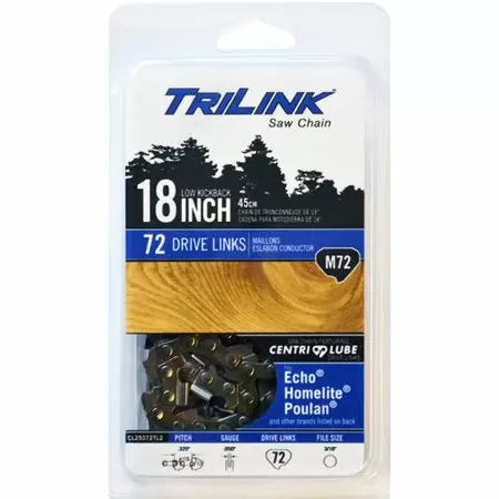 Trilink Saw Chain 18 Semi Chisel Saw Chain - 0.050 in. - 72 Drive Links (18 - 0.050)