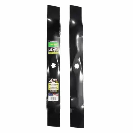 Maxpower 2-Blade Set for 42-Inch Cut John Deere, Replaces GX22151 (42)