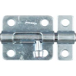 Barrel Bolt, Zinc, 2.5-In.