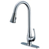 Compass Manufacturing 191-6600 Grand Single Handle Kitchen Faucet in a Polished Chrome Finish (Polished Chrome Finish)