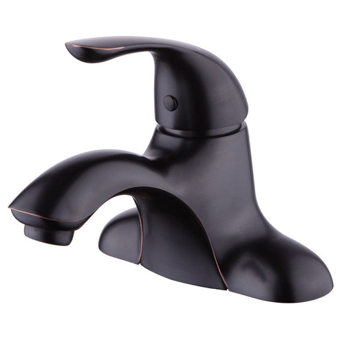 Compass Manufacturing 192-5880 Noble Single Handle Bathroom Faucet (Oil-Rubbed Bronze Finish)