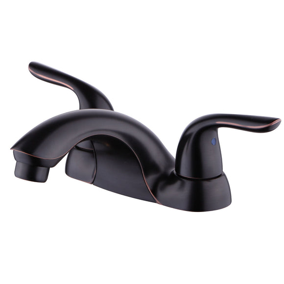 Compass Manufacturing 192-5881 Noble Two Handle Bathroom Faucet (Oil-Rubbed Bronze Finish)