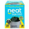 Neat Tall Kitchen 30 Gallon Drawstring Trash Bags - (MEGA 120 COUNT) (30 Gallon)