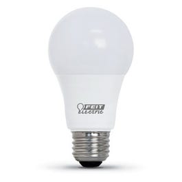 LED Light Bulbs, A19, Warm White, 450 Lumens, 6-Watts, 4-Pk.