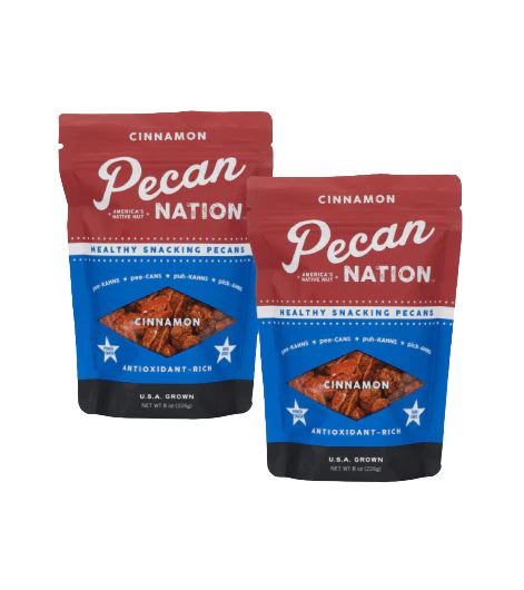 Pecan Nation Cinnamon Roast Pecan Nuts Halves, 8 oz (8 oz)