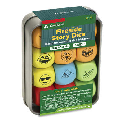 Coghlan's Fireside Story Dice (4 pack)