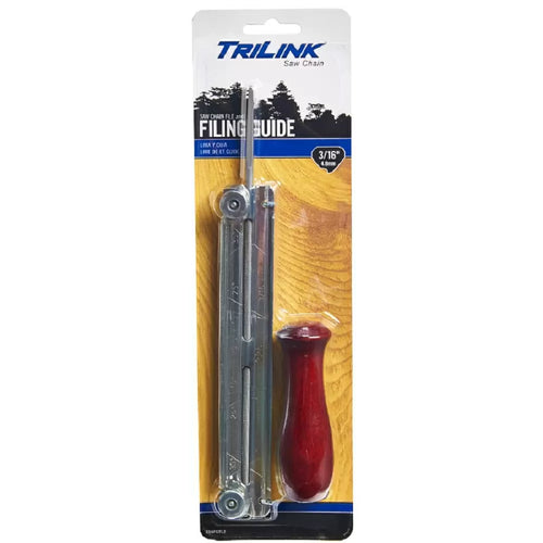 Trilink Saw Chain 3/16 inch Chainsaw Chain File and Filing Guide (3/16)