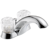 Delta Two Handle Centerset Bathroom Faucet In Chrome