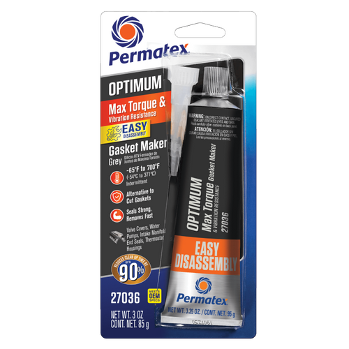 Permatex® Optimum Easy-Disassembly Grey Rtv Silicone Gasket Maker (3 Oz)