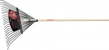 Razor-Back 24-tine steel leaf rake