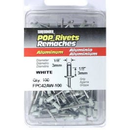100-Pack Short White Aluminum Rivets - Savannah, TN - Williams Lumber Co.