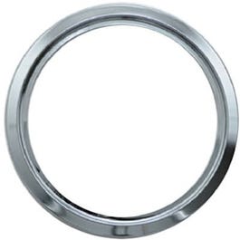 Electric Range Trim Ring, D Series Hinged Element, Chrome, 8-In.