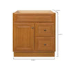 Hardware House 25-3021 Oak 30x21 Vanity (30 x 21, Oak)