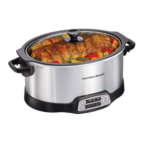 Hamilton Beach Stovetop Sear & Cook Slow Cooker 6 quart (6 quart)