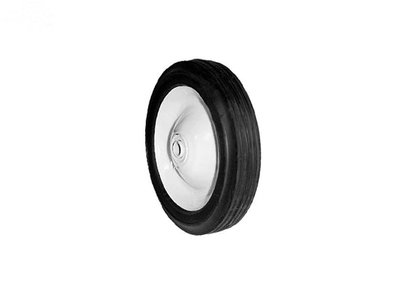 MaxPower 8 Inch x 1.75 Inch Steel Wheel with 1/2 Inch Bore, 2 Inch Center (8