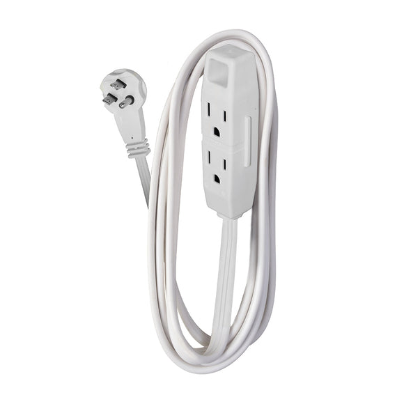 Woods® Household 3-Outlet Extension Cords (8-Ft)