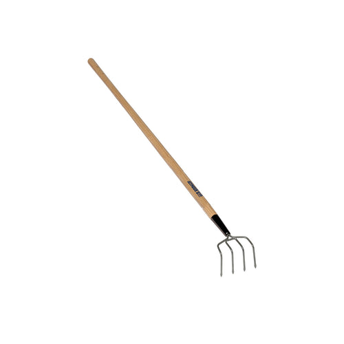 Seymour Midwest Garden Cultivator, Welded 4 tine head, 54 Hardwood Handle