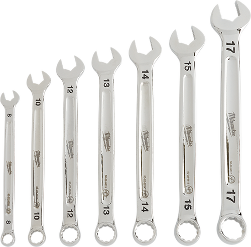 Milwaukee 7pc Combination Wrench Set - Metric (7 Pc)