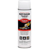 Rust-Oleum Industrial Choice® S1600 System Inverted Striping Paint Spray White 17 oz.