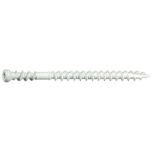 Monster Fastener #8 x 2-1/2 Star Drive White Composite Trim Saberdrive Screws 5 lb. Tub (#8 x 2-1/2)