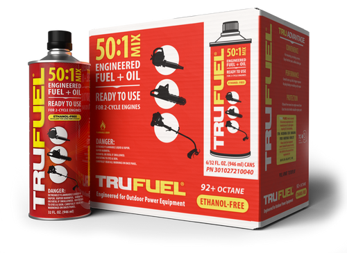 Tru-Fuel Ethanol-Free 2-Cycle 50:1 Mix Engineered Fuel & Oil