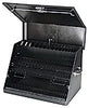 Montezuma 30 x 19 in. Steel Triangle Toolbox, Black - Large (Large, Black)