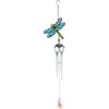 Red Carpet Studios 10562 Windchime Beautiful Metal and Glass 31-Inch Suncatcher Wind Chime with S-Hook, Butterfly (31)