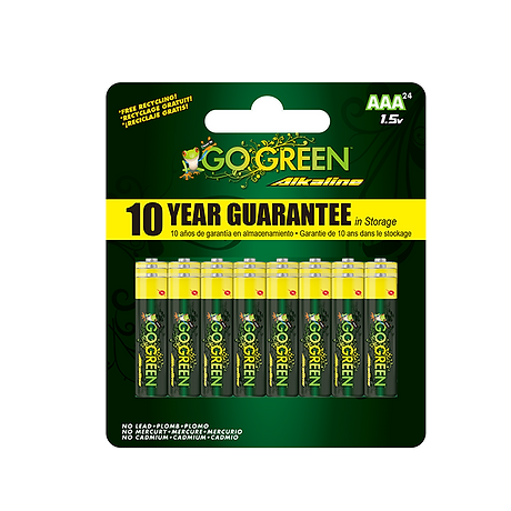 GoGreen Power® AAA Alkaline 24pk (AAA)