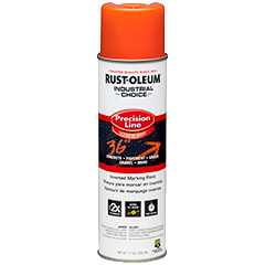 Rust-Oleum M1600 System SB Precision Line Marking Paint Alert Orange 17 Oz (17 Oz, Alert Orange)