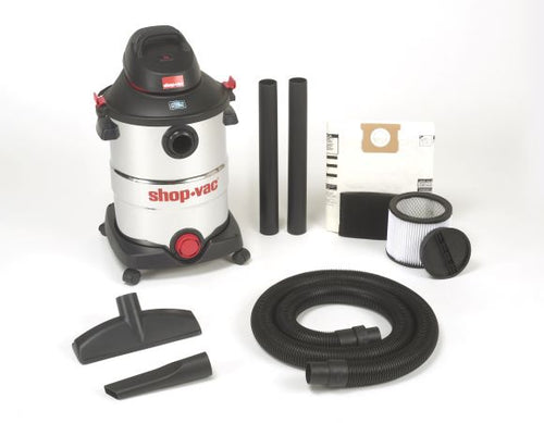 Shop-Vac 12 Gallon 5.5 Peak HP SVX2 Stainless Steel Wet/Dry Vacuum (12 Gallons)