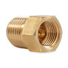 Camco Low Pressure Fitting - 1/4 Male NPT x 1/4 Female Inverted Flare, Clam (1/4 x 1/4)