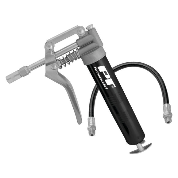 Performance Tool Mini Pistol Grip Grease Gun w/Flex Hose