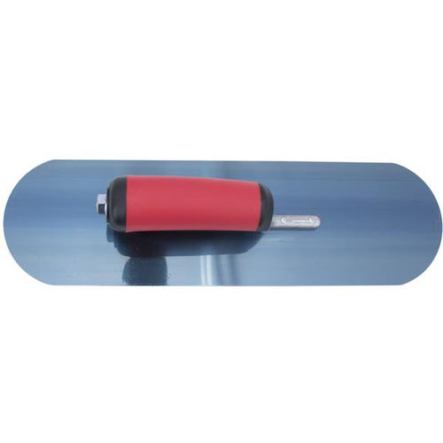 Marshalltown 14 x 4 Blue Steel Pool Trowel with Resilient Handle