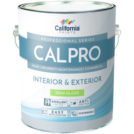 California Products  CalPro Interior/Exterior Semi Gloss Neutral Base  1 Gallon (1 Gallon)