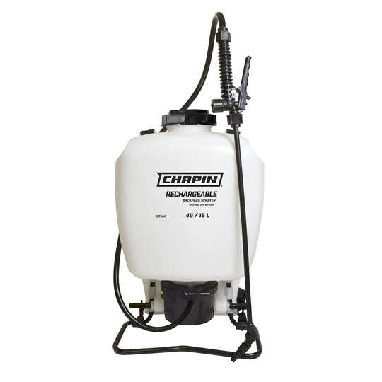 Chapin 60124: 4-gallon Multi-purpose 20V Internal Battery Rechargeable Backpack Sprayer (4 Gallons)