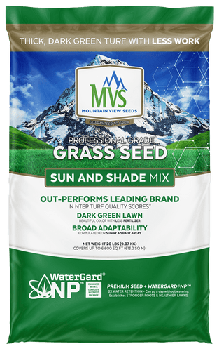 Mountain View Seeds M94 20 lbs Mountain View Sun & Shade Grass Seed (20 lbs)