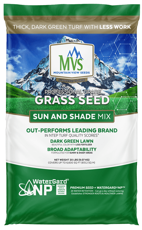 Mountain View Seeds M94 20 lbs Mountain View Sun & Shade Grass Seed (20 lbs)