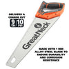 GreatNeck Aggressive Tooth Handsaw w/ Composite Handle (15 Inch)