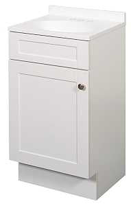 Zenna Home 1-Door Shaker Vanity with Top